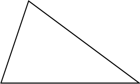 Acute scalene triangle