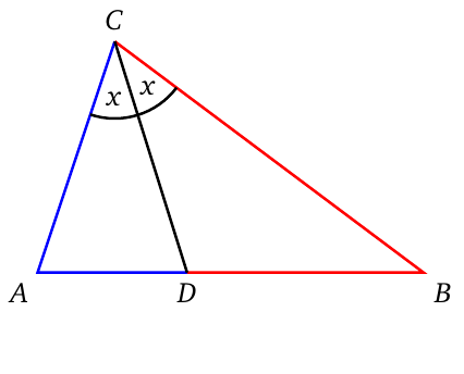 Angle bisector theorem (1)