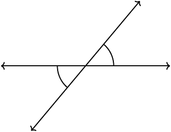 Opposite angles