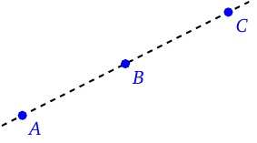 Point between two others