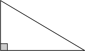 Right scalene triangle